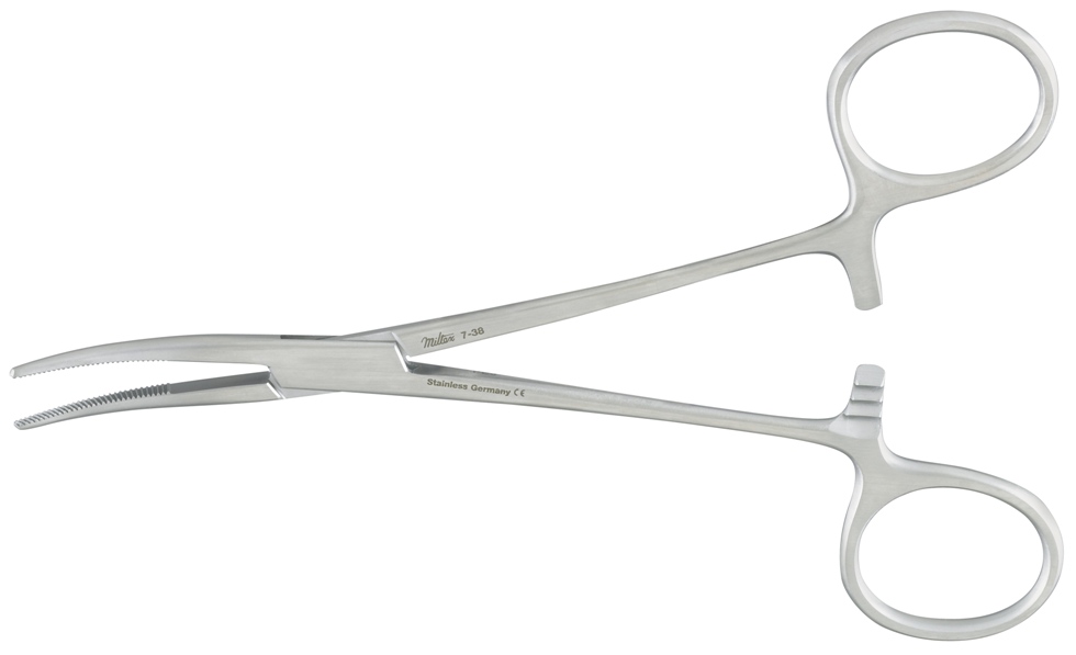 Kelly Hemostatic Forceps, 5-1/2" curved