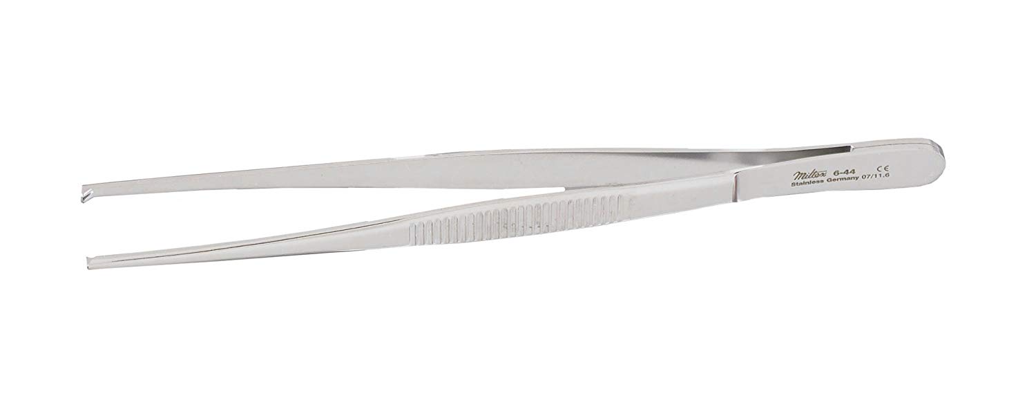 Thumb Tissue Forceps 1x2, 5-1/2"