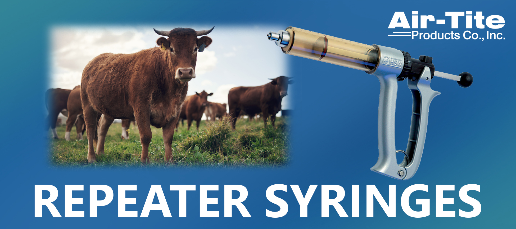 Repeater Syringes for Cattle