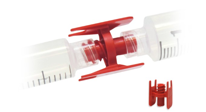 IM57-400 female-to-female syringe connector