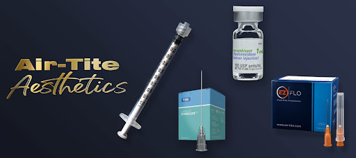 Air-Tite aesthetics needles and syringes.