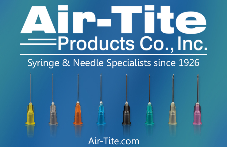 Air-Tite™ Sterile Syringes with Needles - Luer Lock