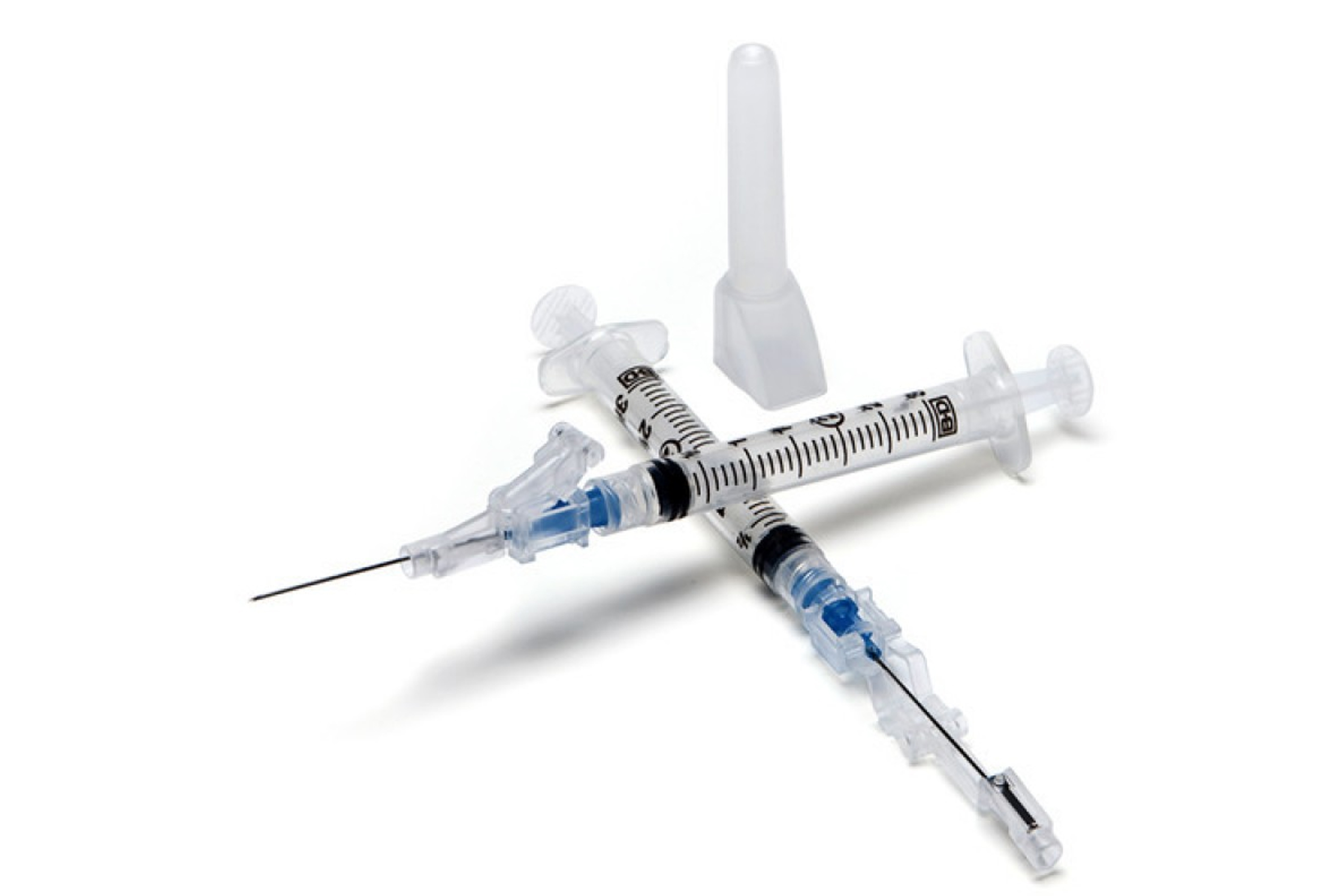 BD Safety Glide Syringe with Needle
