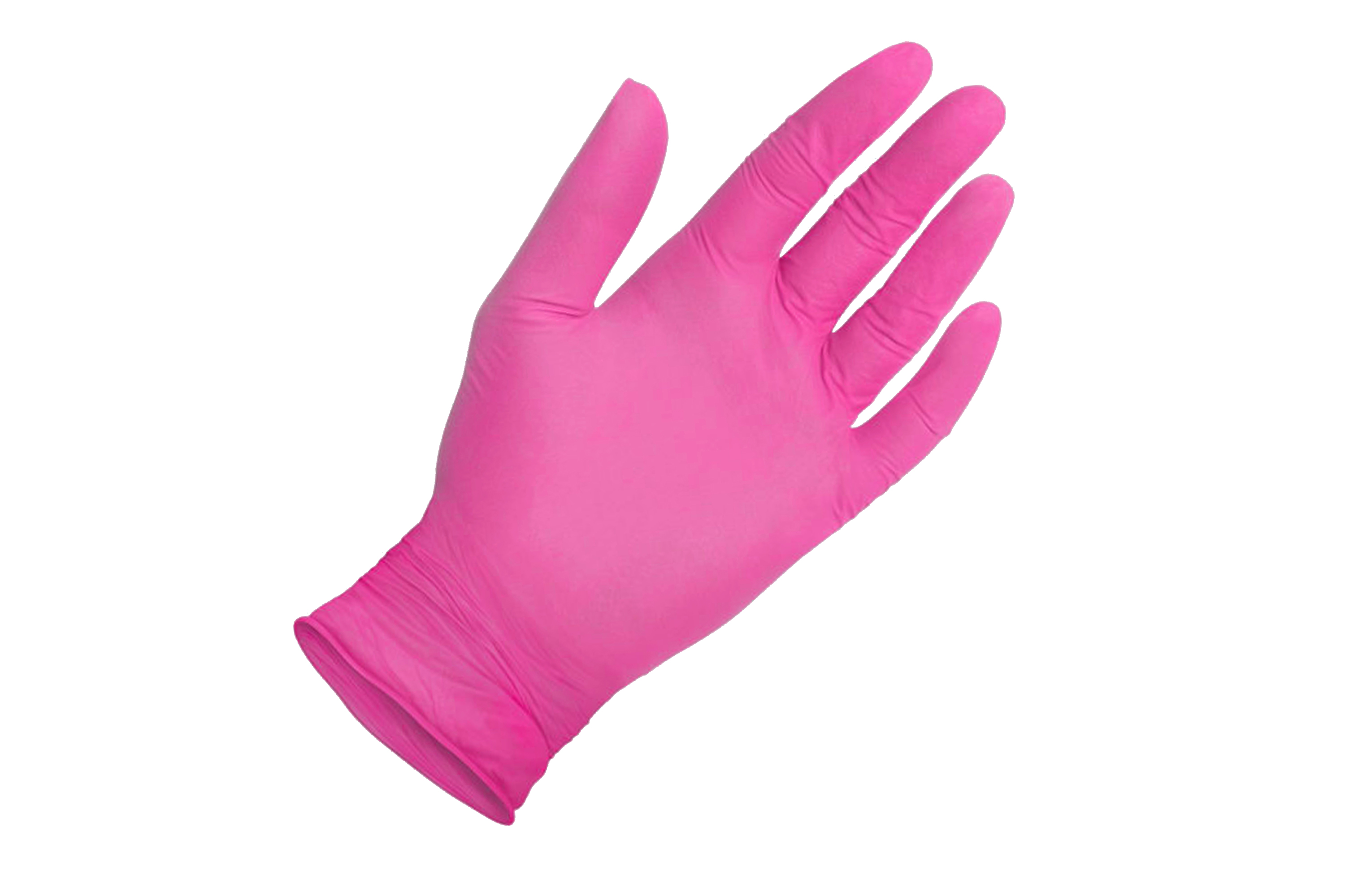 Pink Nitrile Gloves