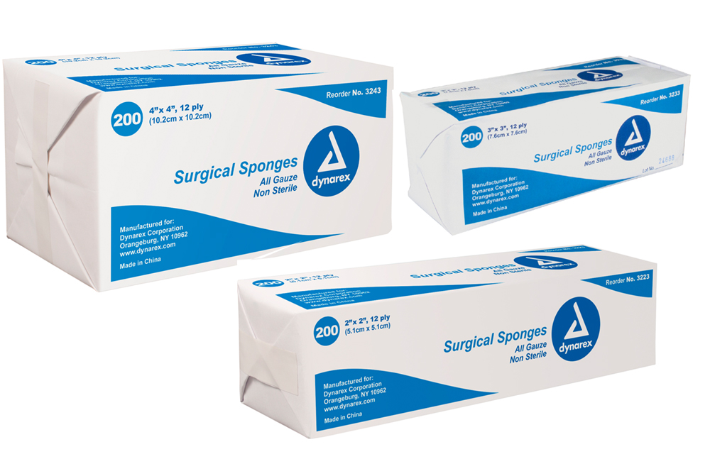 Non-Sterile Gauze Sponge - 200/bag