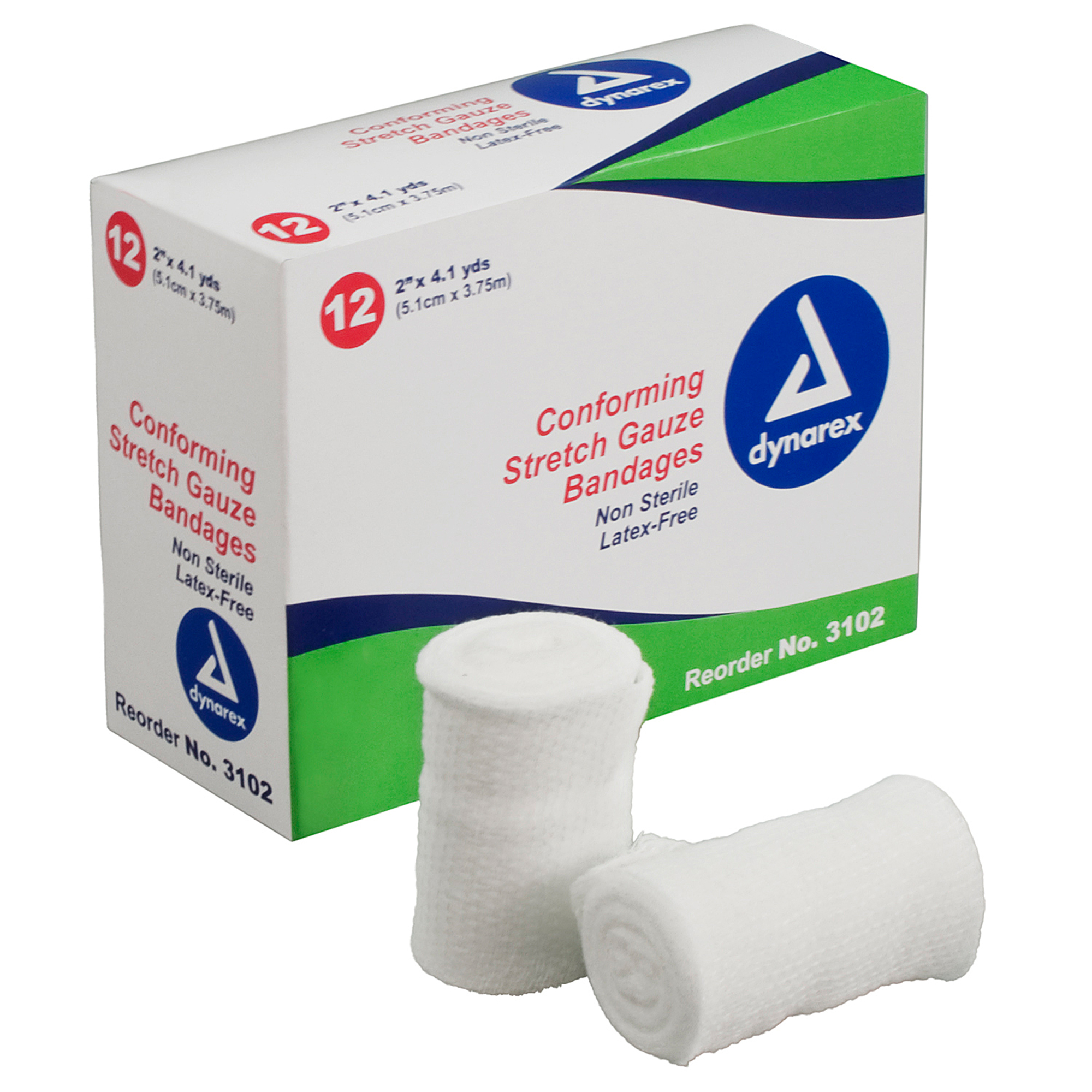 Non-Sterile Stretch Gauze - 5 yd/roll