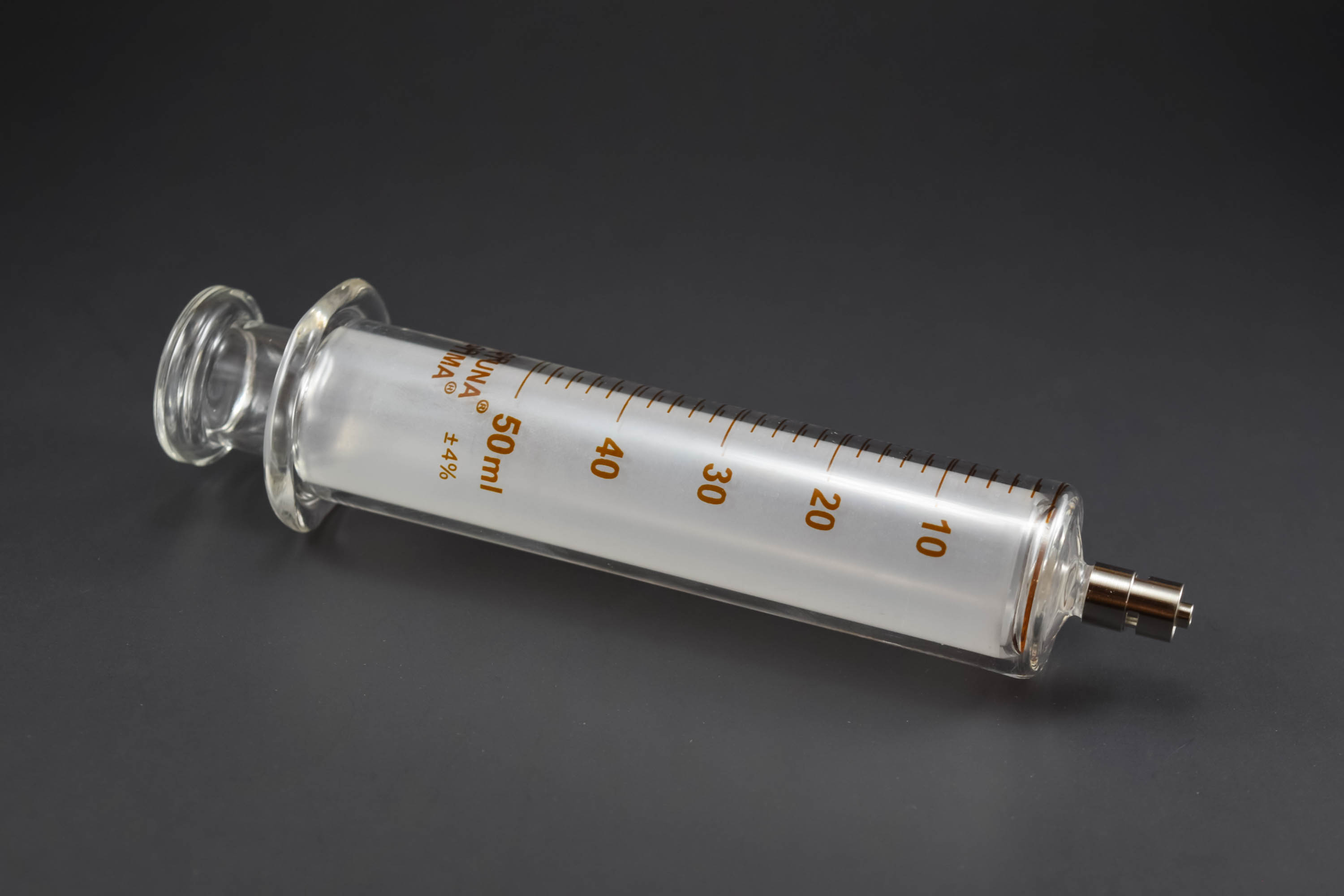 Air-Tite Products Co., Inc. - Fortuna Brand Glass Syringe - Metal Luer Lock  Tip